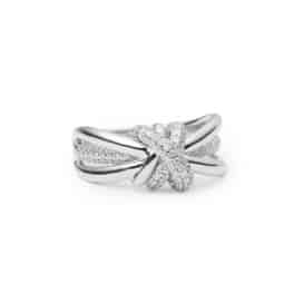 Happy Candy Diamond Xpression ring witgoud