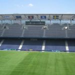 Tribunes voetbalstadion in Salzburg 1