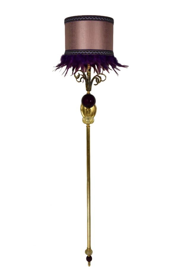 Clarté de Cristalys "Boucle" wall lamp