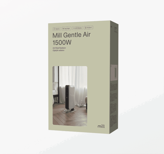 Mill Gentle Air olieradiator AB-H1500DN - Afbeelding 10