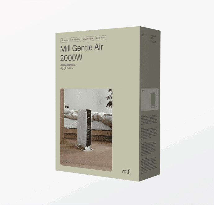 Mill Gentle Air olieradiator AB-H2000DN - Afbeelding 15