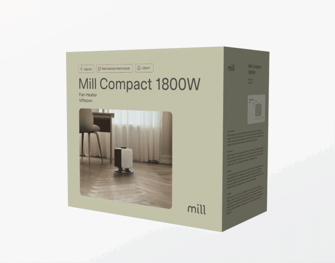 Mill ventilatorkachel CUS1800MECWA wit - Afbeelding 10