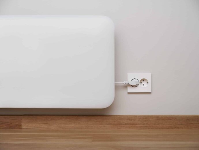 Mill steel WiFi paneelverwarming PA1500WIFI3A met voet - Afbeelding 8