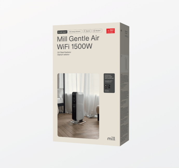 Mill Gentle Air WiFi olieradiator OIL1500WIFI3 - Afbeelding 15