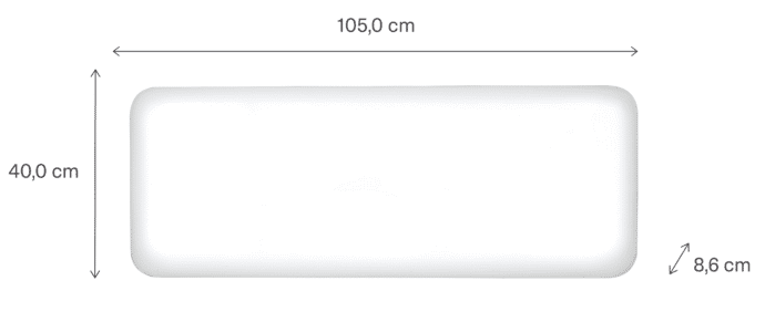 Mill steel Wifi paneelverwarming PA1200WIFI3 - Afbeelding 7