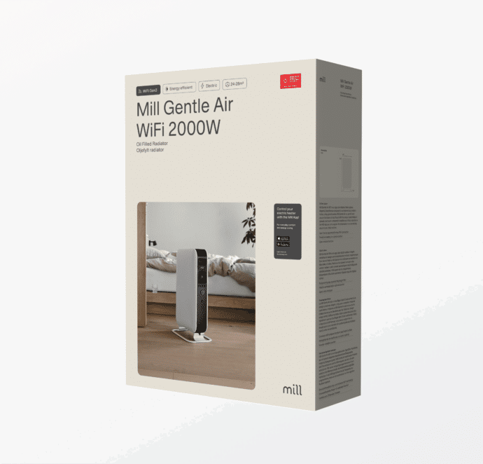 Mill Gentle Air WiFi olieradiator OIL2000WIFI3 - Afbeelding 8