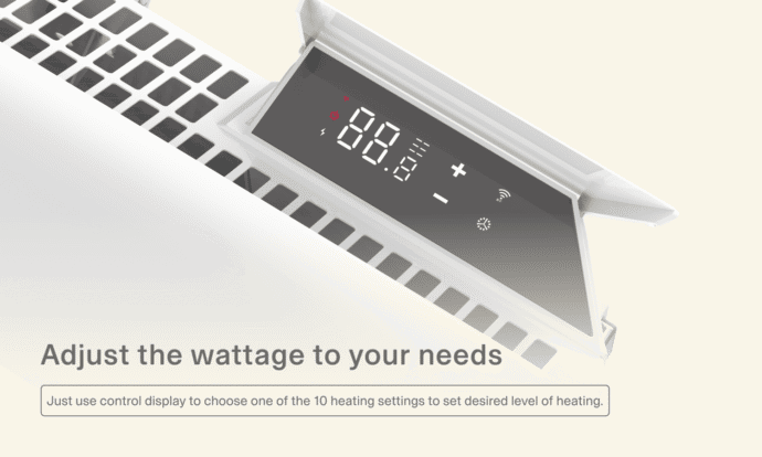 Mill steel Wifi paneelverwarming PA2000WIFI3 - Afbeelding 15