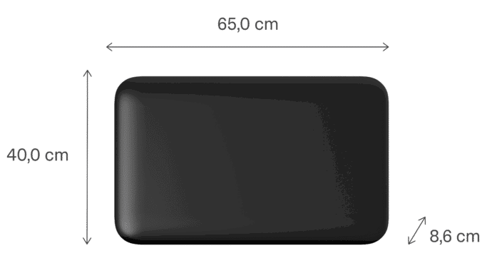 Mill steel WiFi paneelverwarming PA600WIFI3B - Afbeelding 7