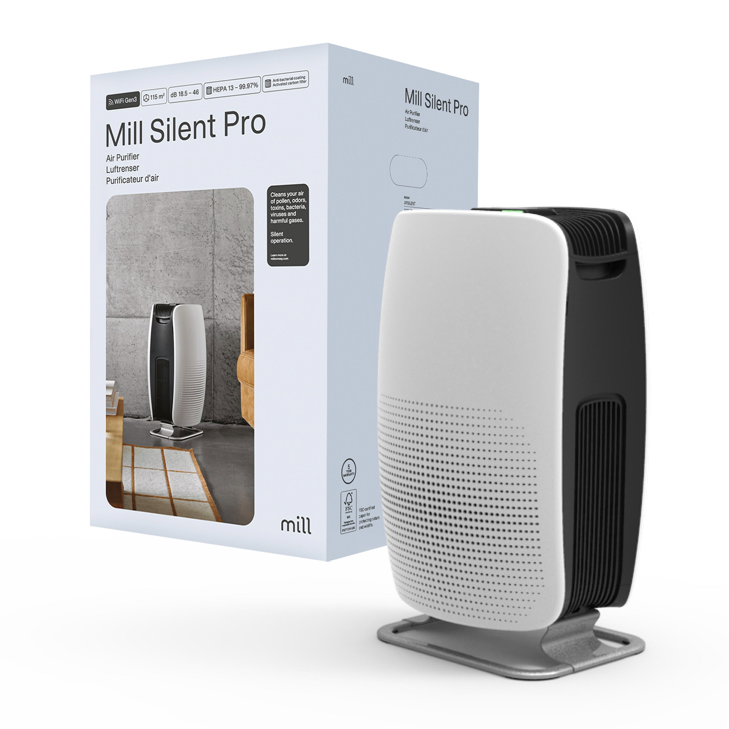 Mill Silent Pro luchtreiniger - Afbeelding 14
