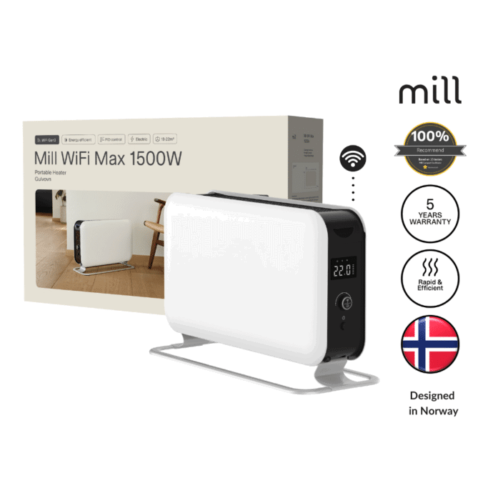 Mill WiFi convectorkachel CO1500MAXWIFI3 - Afbeelding 2