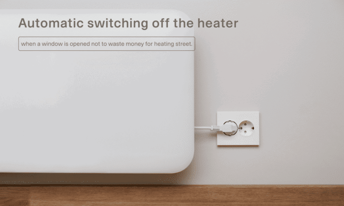 Mill steel WiFi paneelverwarming PA1500WIFI3A met voet - Afbeelding 21