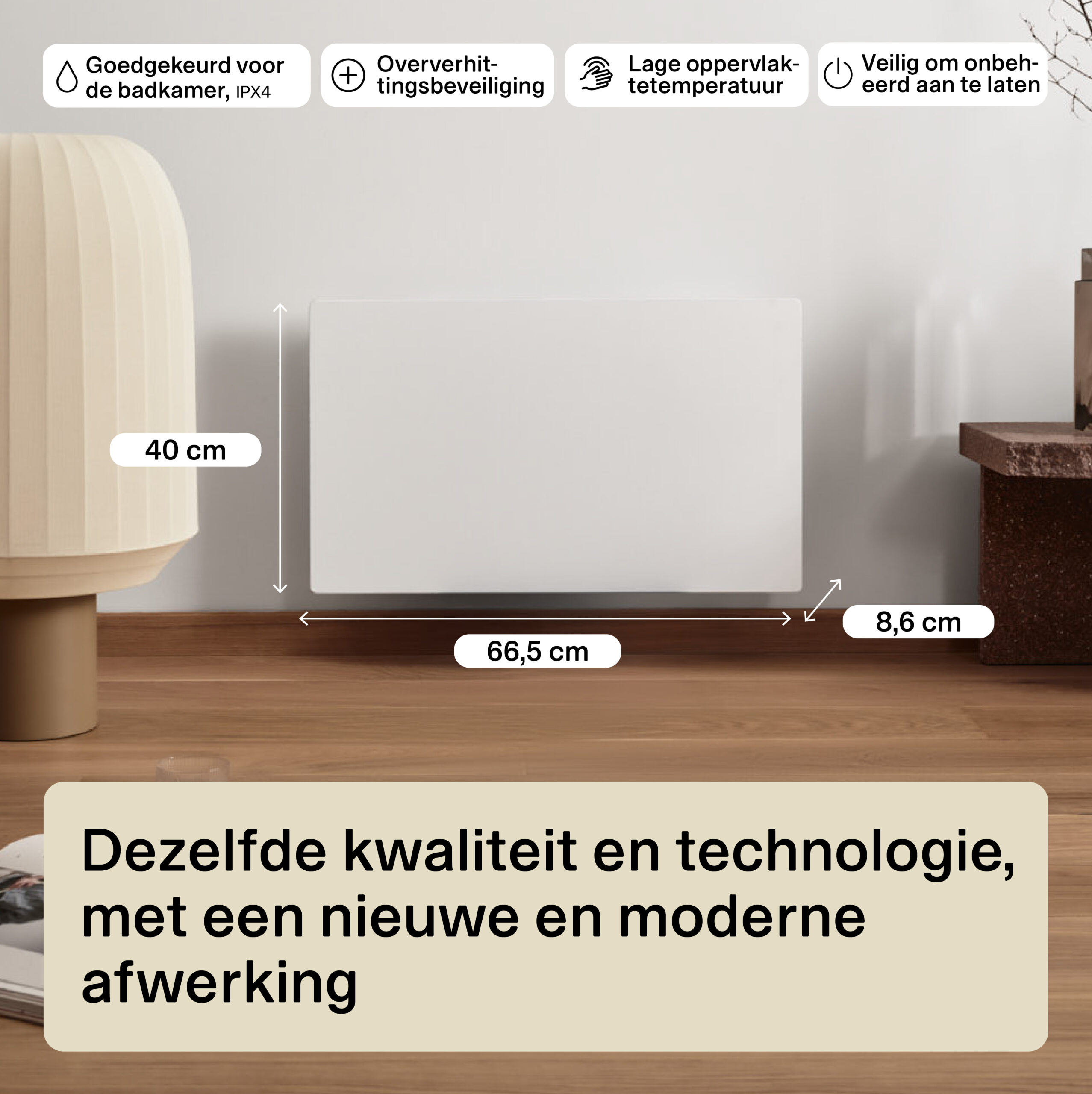 Mill paneelverwarming Color700DN - Afbeelding 7