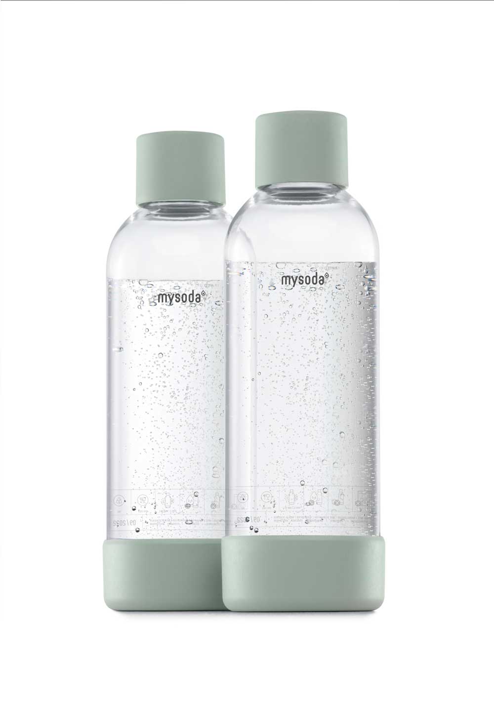 Set van 2 flessen van 1 liter