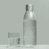 1 liter glazen waterfles – voor de Glassy serie