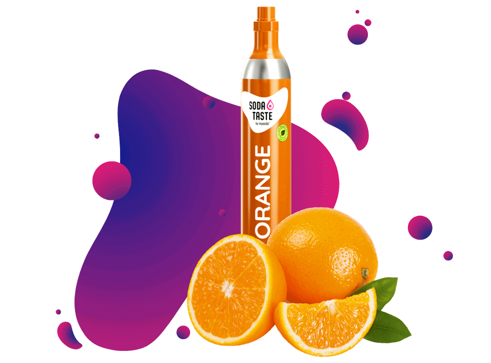 SodaTaste Orange- cilinder