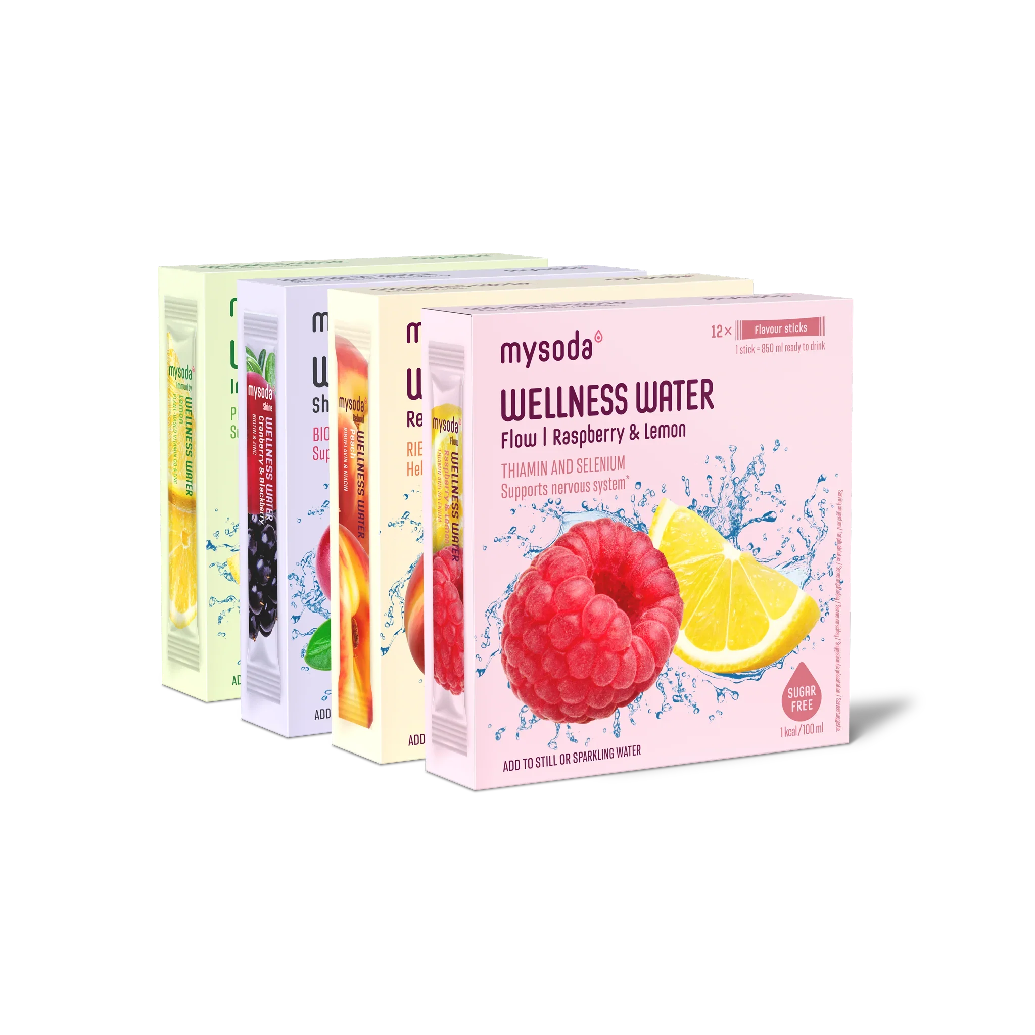 Wellness Water 4-Pack Mix
