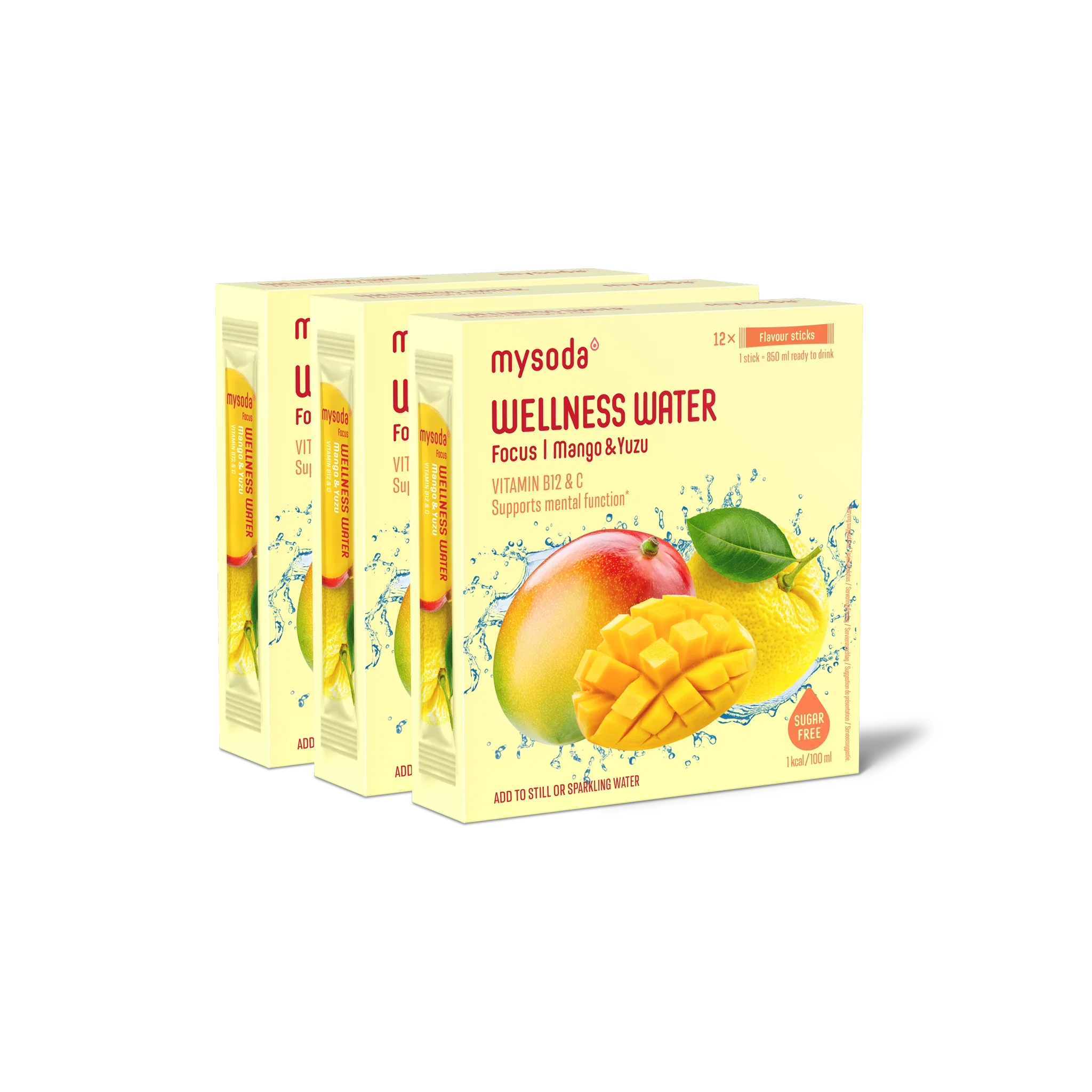 Wellness Water Mango-yuzu