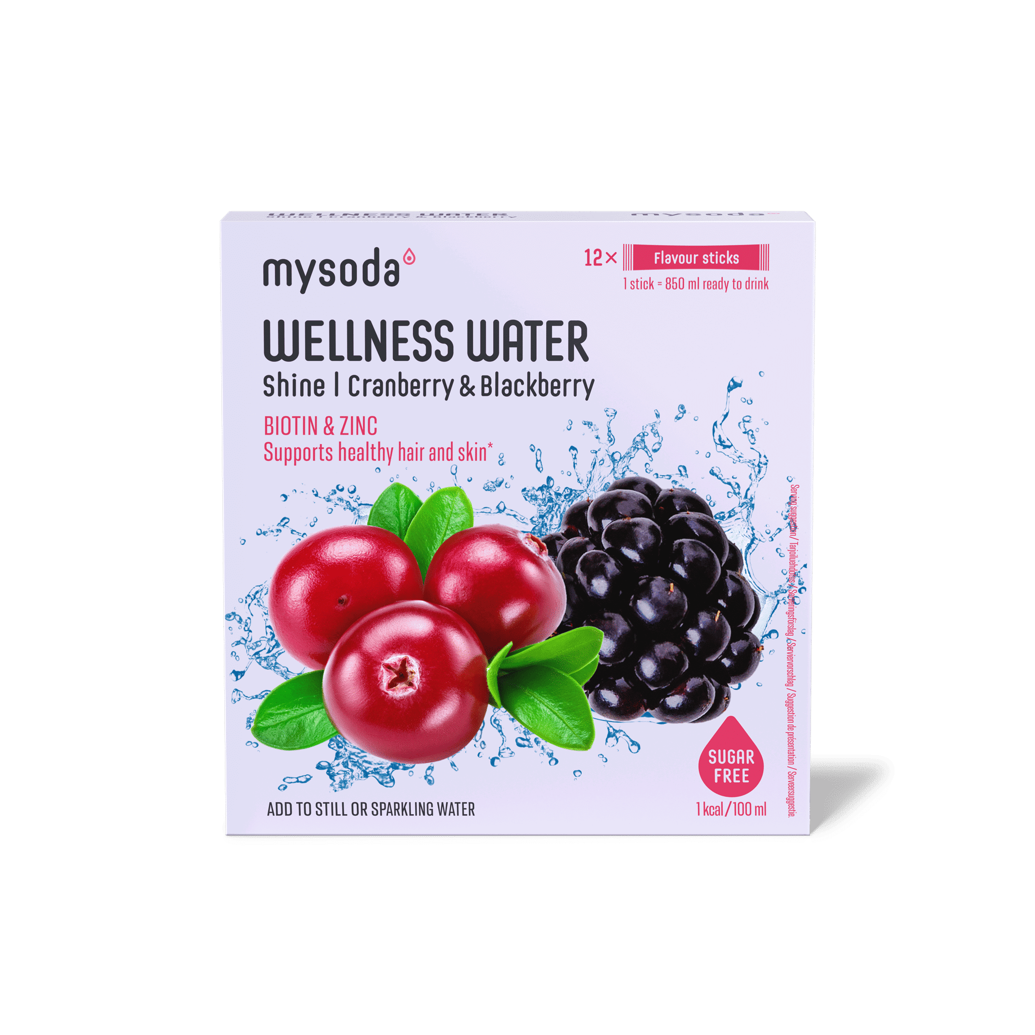 Wellness Water Cranberry-blackberry Wellness Water Cranberry-blackberry