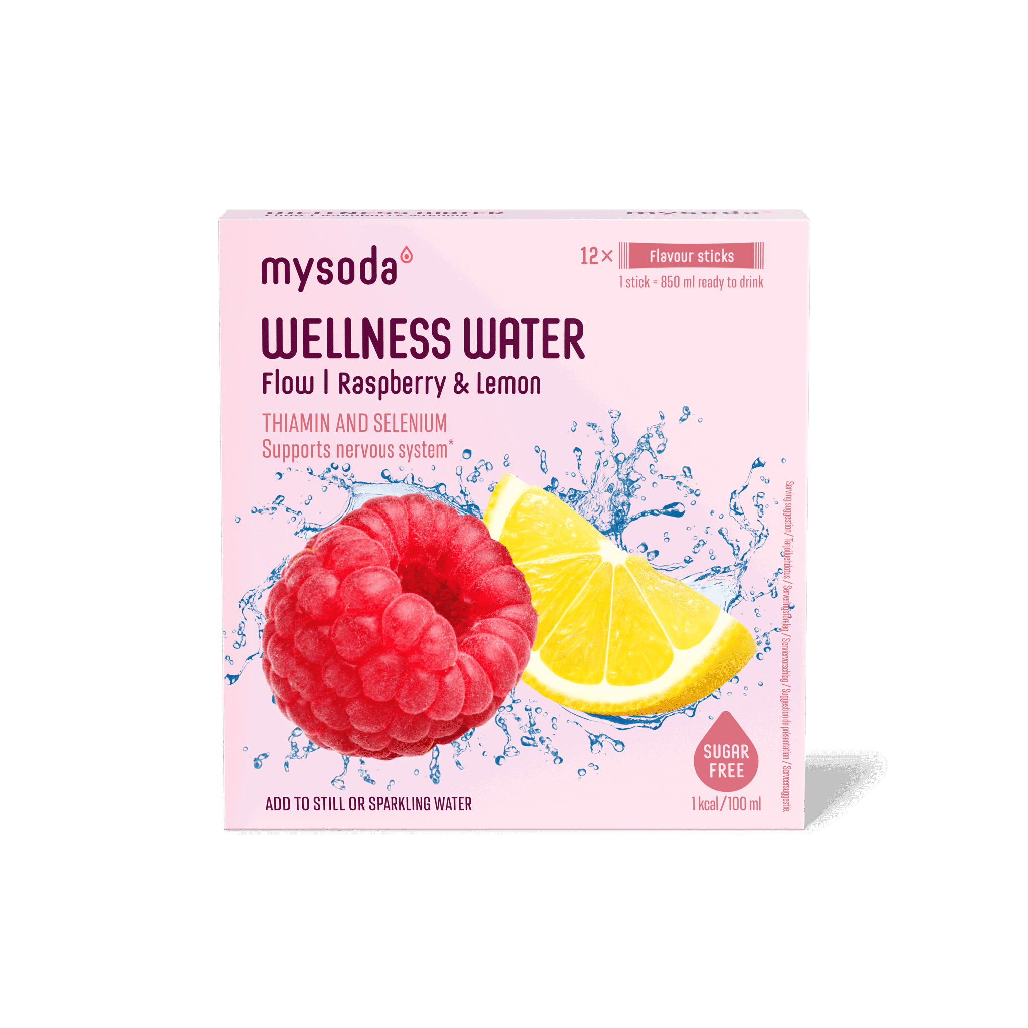 Wellness Water Raspberry-lemon