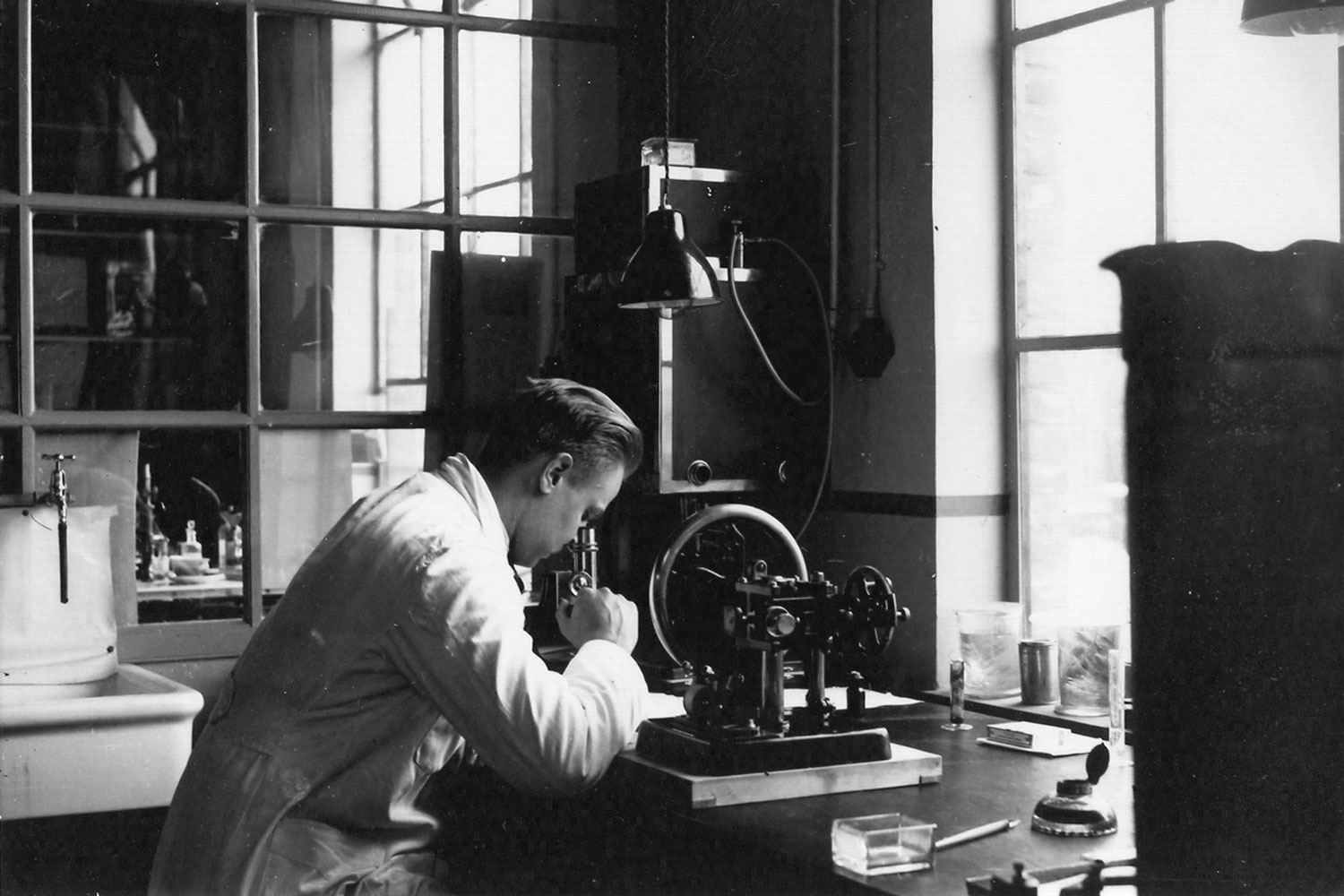 Lab work at Organon Oss