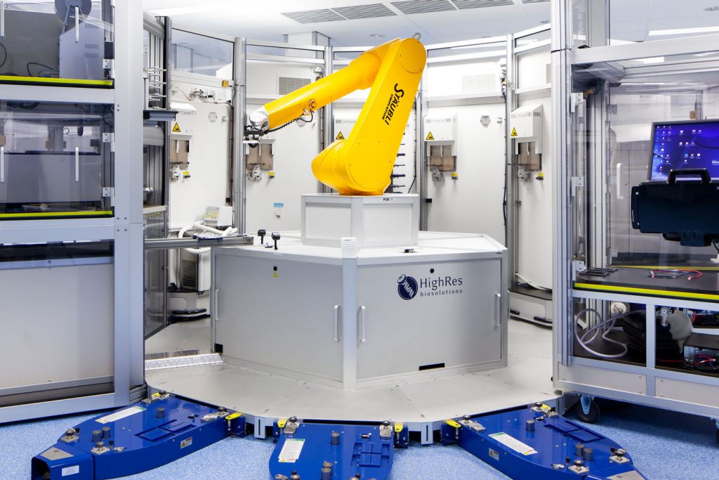 ultra-High Throughput screening system at Pivot Park Screening Centre