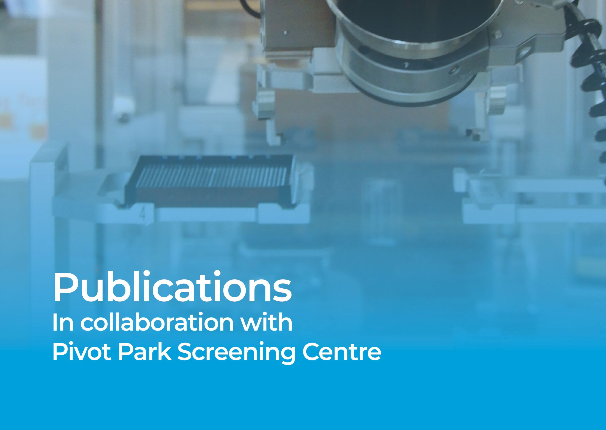 Publications in collaboration with Pivot Park Screening Centre