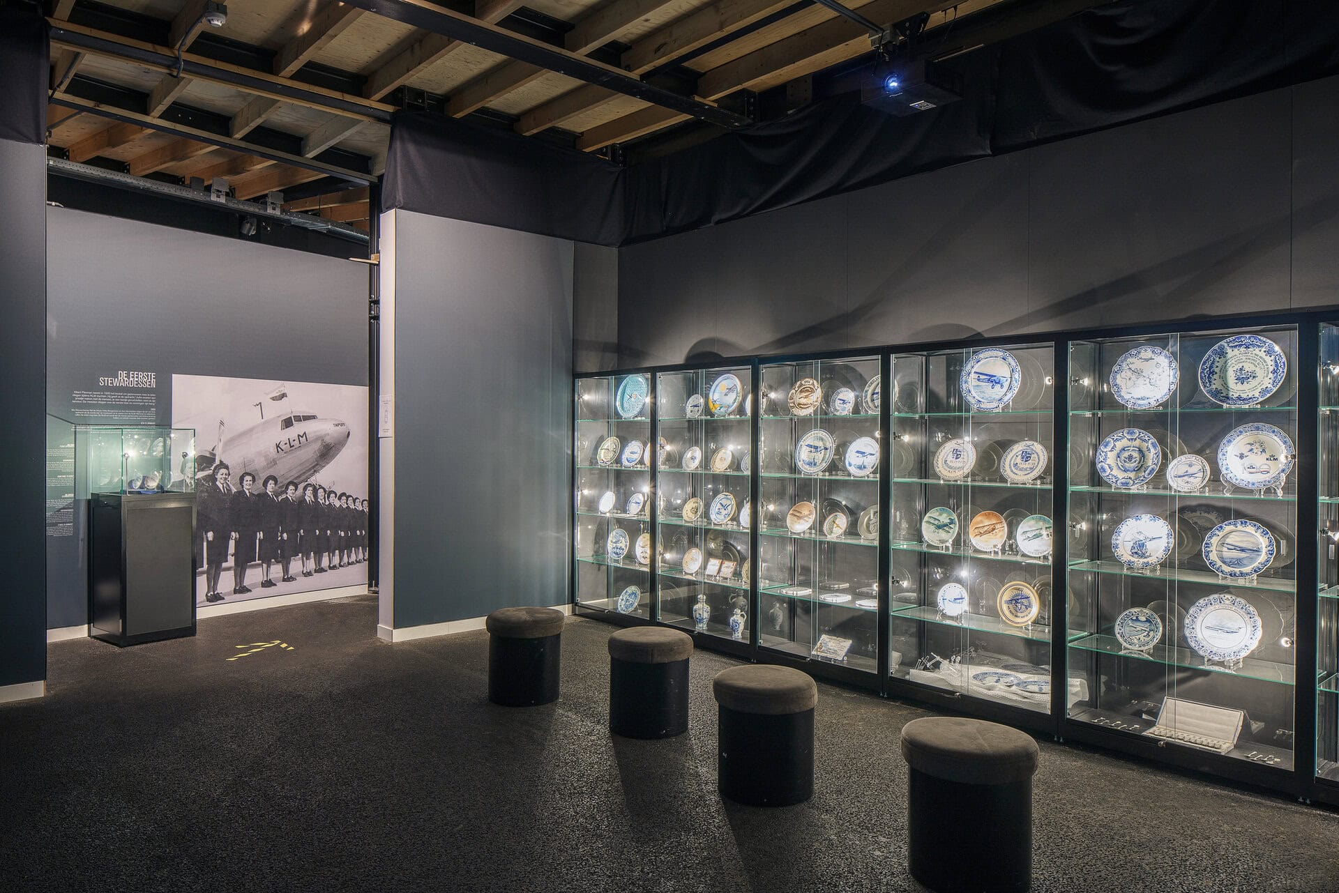 vitrinewand aviodrome