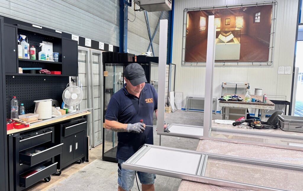 vakmanschap SDB Vitrinebouw