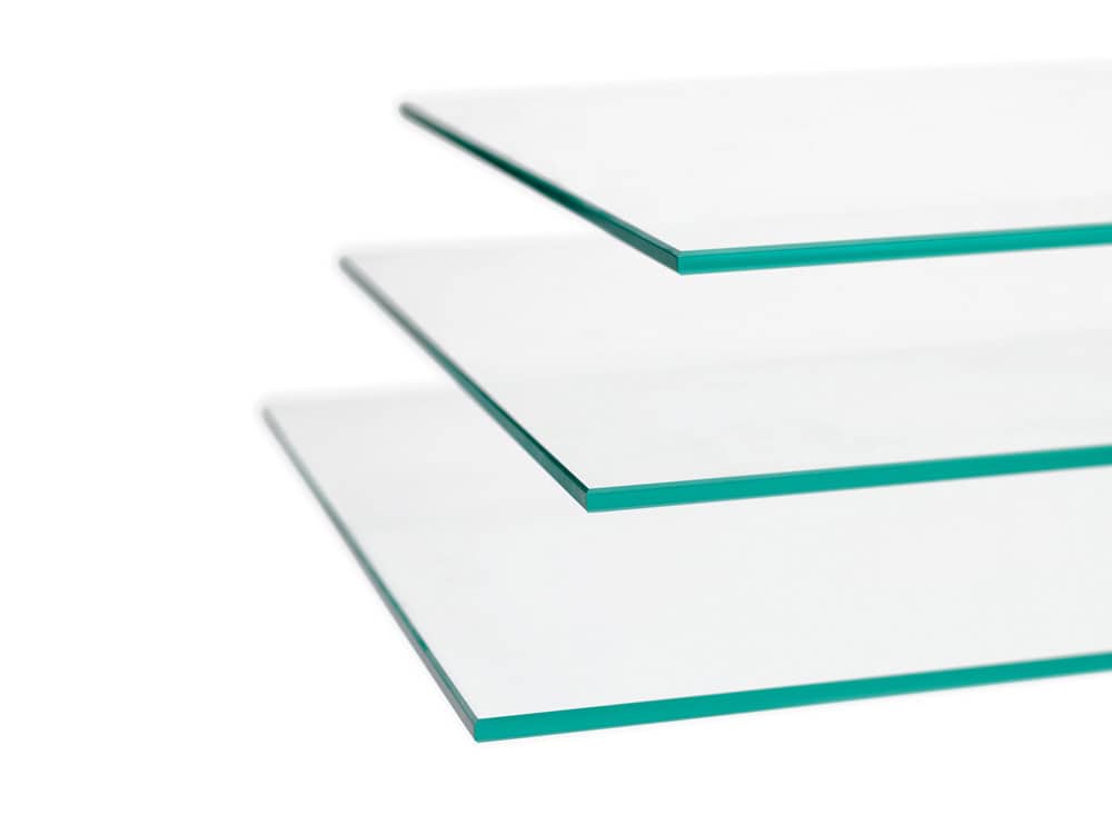 legbord glazen plank