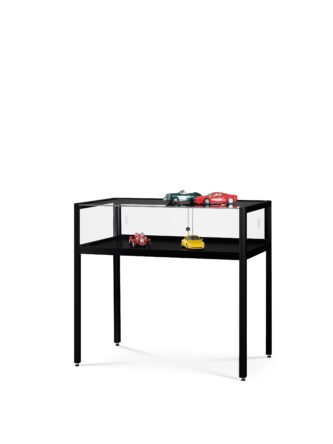 tafelvitrine museum zwart voor tentoonstellen