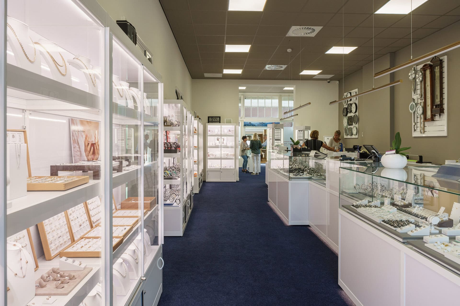 winkelinrichting juwelier Paul van Zeeland