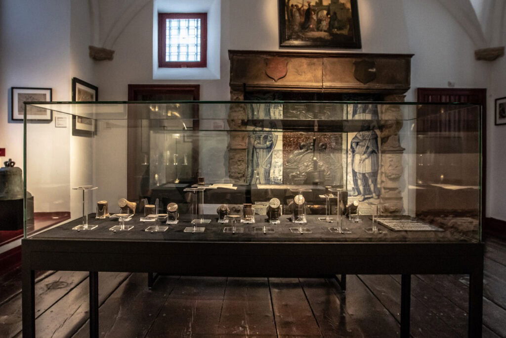 Vitrines Stadskasteel Zaltbommel