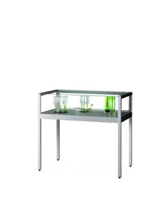 tafelvitrine museum zilver voor tentoonstellen