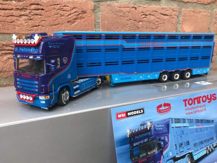 SCANIA R4 TOPLINE 4X2 LIVE STOCK TRAILER 3 AXLE - H. PEITZMANN - Afbeelding 3