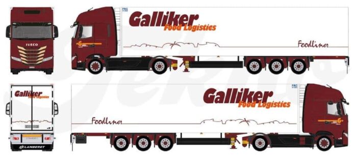 ARTNR 83666 IVECO S-WAY MET 3 ASSIGE KOELOPLEGGER GALLIKER € 175,00