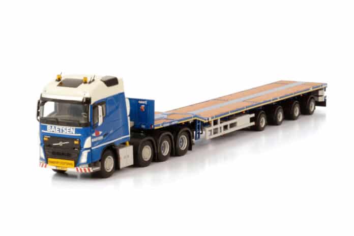 VOLVO FH4 8X4 GLOBETROTTER NOOTEBOOM TELESTEP - 4 AXLE - Baetsen - Afbeelding 3