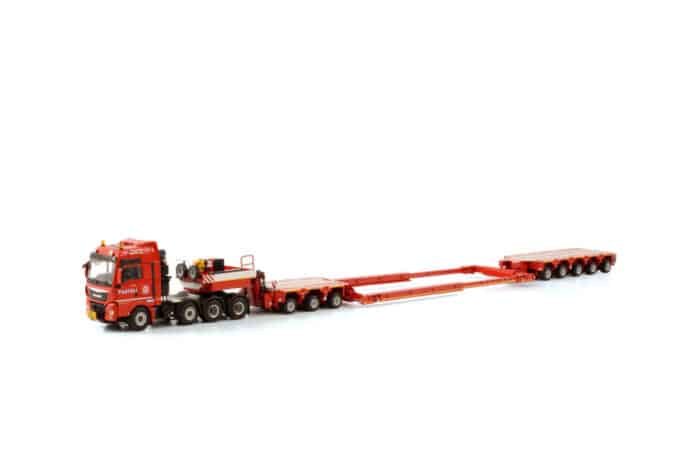 FAGIOLI; MAN TGX XXL 8X4 INTER COMBI SCHEUERLE SET