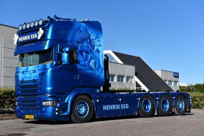 SCANIA R STREAMLINE TOPLINE 8X2 MET HAAKARM  HENRIK EEG - ICE AGE - Afbeelding 6