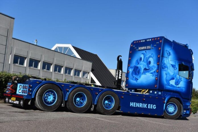 SCANIA R STREAMLINE TOPLINE 8X2 MET HAAKARM  HENRIK EEG - ICE AGE - Afbeelding 5