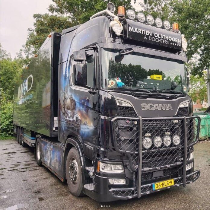 SCANIA  NEXT GEN S-SERIE HIGHLINE MET 3 ASSIGE KOELOPLEGGER  OLSHOORN - Afbeelding 4