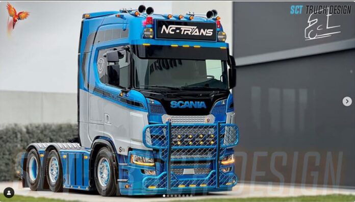 NC-TRANS; SCANIA S HIGHLINE CS20H 6X2 TWIN STEER - Afbeelding 3