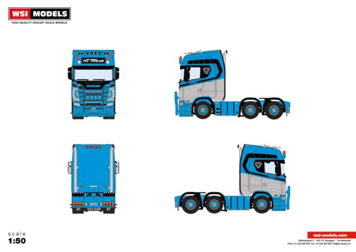 NC-TRANS; SCANIA S HIGHLINE CS20H 6X2 TWIN STEER - Afbeelding 5