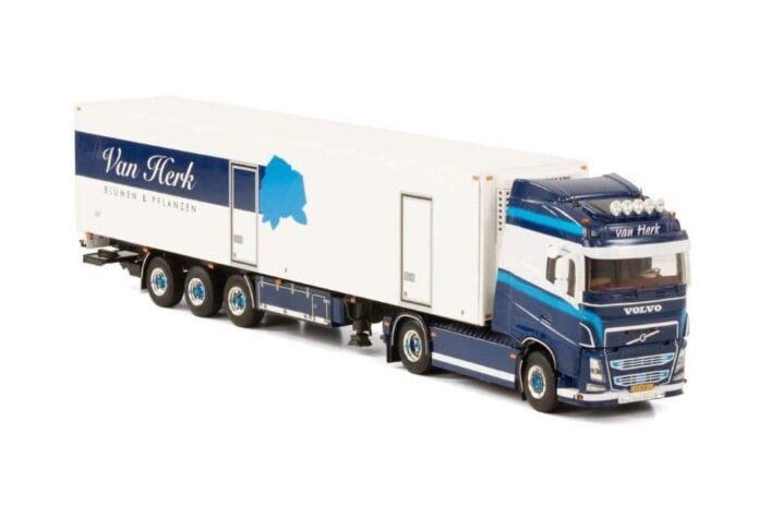 WSI VOLVO FH 4 GLOBETROTTER MET KOELOPLEGGER 3 AXLE  VAN HERK BLUMEN UND PFLANZEN - Afbeelding 6