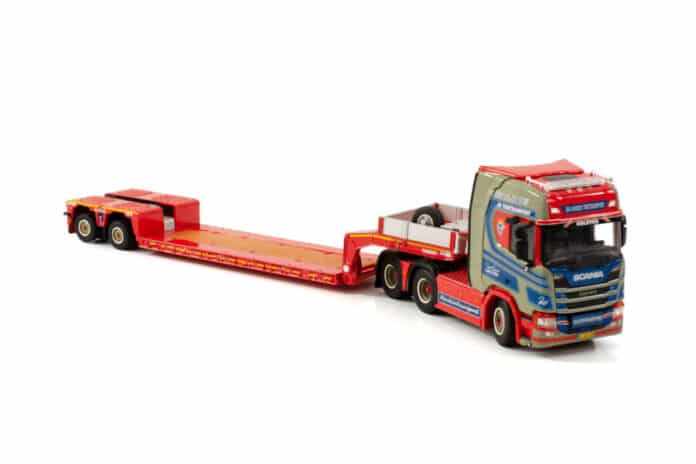 JAN HANSEN; SCANIA R HIGHLINE CR20H 6X2 TAG AXLE EURO LOW LOADER - 2 AXLE - Afbeelding 4