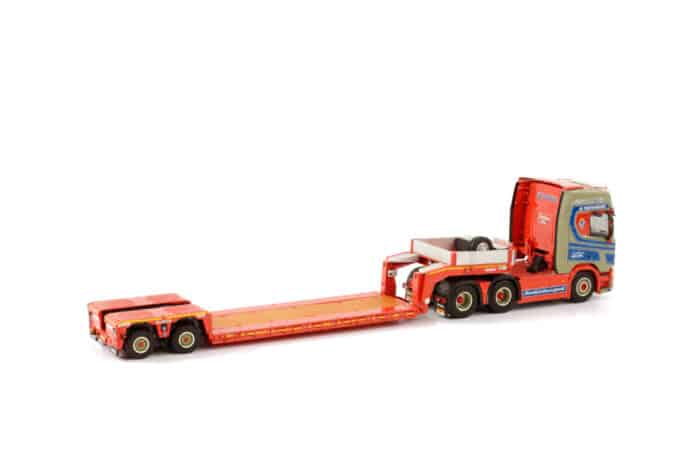 JAN HANSEN; SCANIA R HIGHLINE CR20H 6X2 TAG AXLE EURO LOW LOADER - 2 AXLE - Afbeelding 3