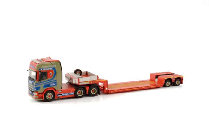 JAN HANSEN; SCANIA R HIGHLINE CR20H 6X2 TAG AXLE EURO LOW LOADER - 2 AXLE - Afbeelding 2