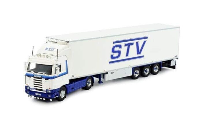 SCANIA 143-450 MET ZAMAC KOELOPLEGGER     STV