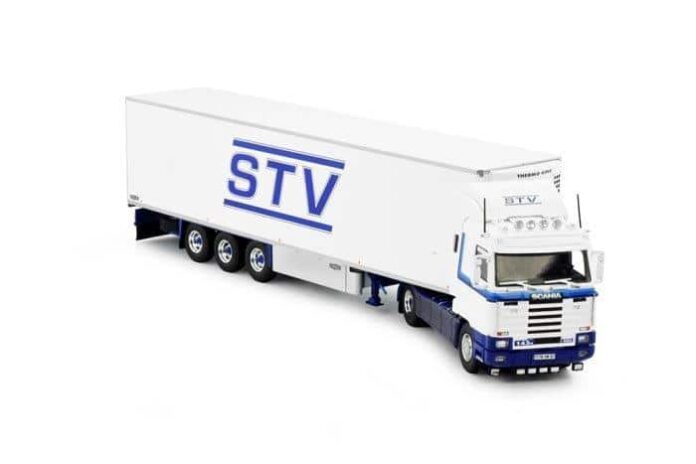 SCANIA 143-450 MET ZAMAC KOELOPLEGGER     STV - Afbeelding 2