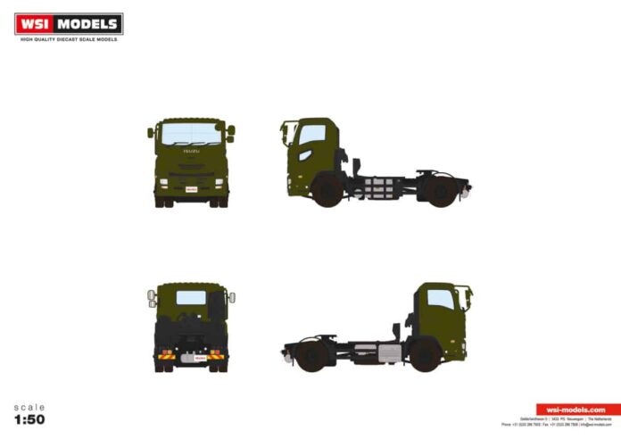 ISUZU; ARMY GREEN