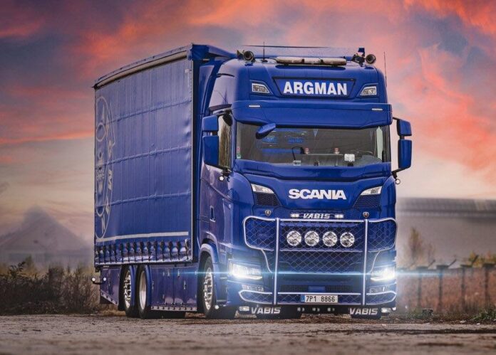 SCANIA S HIGHLINE CS20H 6X2  TAGA XLE  RIGED TRUCK SCHUIFZEIL  3 AXLE  ARGMAN S.R.O.